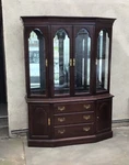 QQ92 Ethan Allen Wooden Cherry High-grade Combinaison With Ceilling Light. Fixed Price $870.00.