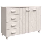 Chic Solid Wood Sideboard With 4 Drawers And 2 Doors Vidaxl. Fixed Price $256.99.