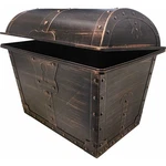 Teacher Created Resources Large Plastic Treasure Chest Pack Of 1, Bronze. Fixed Price $48.56.