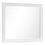 Benjara Limi 37 X 43 Dresser Mirror- Modern Wood Frame- White Brushed Finish. Fixed Price $241.31.