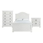 Picket House Furnishings Conaughey Full Panel 3PC Bedroom Set White. Fixed Price $1043.92.
