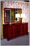 Vtg Postcard Rway Furniture Bedroom Display Los Angeles. Fixed Price $7.99.