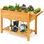 Costway Raised Garden Bed Elevated Planter Box Kit W/8 Grids & Folding Tabletop. Fixed Price $79.99.