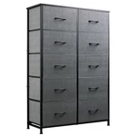 Wlive Tall For Bedroom With 10 Drawers, Chest Of Dressers. Fixed Price $116.27.