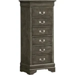 Glory Furniture Louis Phillipe 7 Drawer Lingerie Chest Gray. Fixed Price $428.31.