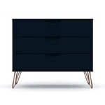 Manhattan Comfort 103GMC Dresser, 3- Drawers, Tatiana Midnight Blue. Fixed Price $202.99.