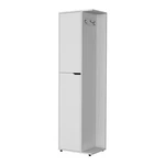 Harper Broom Cabinet, With 2 Doors, 3 Shelves And Holder. Fixed Price $309.35.