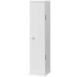Costway Toilet Tissue Storage Tower Bathroom Floor Cabinet W/ 4 Shelves. Fixed Price $36.99.