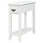 Topbuy White 2 Tier Nightstand End Bedside Sofa Table W/ Drawer & Shelf. Fixed Price $70.99.