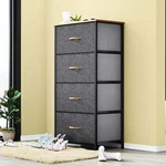 Dextrus Chest 4 Drawers Bedside Dresser Furniture Organizer For Bedroom Office.. Fixed Price $75.28.