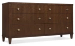 Hooker Furniture 6123-90002 Archives 68"W Drawer Storage Classic Walnut /. Fixed Price $3079.00.