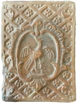 MID-17TH Hearth Stone Fireplace Bird Motif Lower Rhine-westphalia Germany. Fixed Price $95.00.