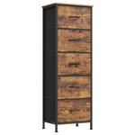 Dresser Chest Of Drawers 5 Fabric Cloud White ULGS322W01S Songmics Bedroom Steel. Fixed Price $74.99.