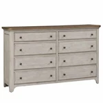 Liberty Furniture 8 Drawer Dresser. Fixed Price $1185.99.