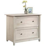 Sauder Edge Water Engineered Wood 2-DRAWER File Cabinet Chalked Chestnut. Fixed Price $329.95.