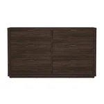 Evelyn Modern 60" Dresser In Brown (6-DRAWER). Fixed Price $554.35.