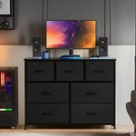 Olixis Dresser For Bedroom, 7 Storage Drawers, Wide Fabric Closet Chests-fgqa. Fixed Price $90.67.