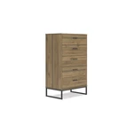 Signature Design By Ashley Socalle 5 Drawer Dresser, Honey Brown. Fixed Price $246.77.
