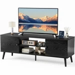 Sweetcrispy Stand For 55 60 Inch Tv, Modern Mid Century Entertainment Cent.... Fixed Price $94.64.