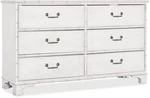 Hooker Furniture 6750-90101-06 Charleston 64"W Drawer Wood White Heron. Fixed Price $2959.00.