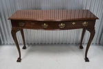 Drexel 18TH Century Mahogany Serpentine Console Table / Sideboard Ball & Claw. Fixed Price $1325.00.