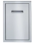 Primo 18-IN Stainless Steel Roll-out Trash Bin Drawer For Outdoor Bbq Kitchen. Fixed Price $609.00.