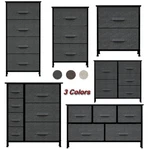 Tkoofn Chest Fabric Drawers Dresser Furniture Bins Bedroom Storage Organizer. Fixed Price $39.99.