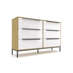 Tinge Lira Premium 6-DRAWER Fabric Dresser Engineered Wood Frame Reinforced. Fixed Price $188.22.