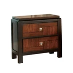 Benzara 28 Inch Handcrafted Bedside Nightstand, Drawers, Sleek Wood Pattern,. Fixed Price $247.79.