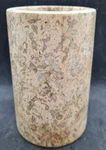 Natural Coral Marble Oriental Cylindrical Jar Storage, Diameter: 3" & HEIGHT:5". Fixed Price $34.29.