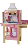 Kidkraft Cook With Barbie Wooden Play Kitchen Lights & Sound. Fixed Price $85.00.