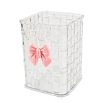 Nirvany Acrylic Holder For Desk, Cute Clear Pencil Organizer & Pink. Fixed Price $15.44.