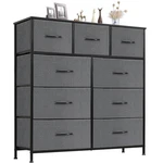 Sweetcrispy 9 Drawer Fabric Dresser Tall Chest Storage Organizer Tower With C.... Fixed Price $77.88.