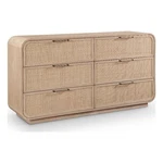 Pemberly Row Modern / Contemporary Natural Solid Wood Dresser. Fixed Price $1548.88.