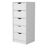 Dillon 5 Narrow Drawer Dresser. Fixed Price $220.99.