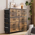 Garveehome 12 For Bedroom Fabric Dressers Chests Of Drawers Side. Fixed Price $156.26.