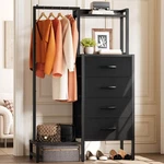 Dresser Fabric Storage Drawers 44 Hanging Rack Black Dre-bl 001 Yoobure Kids. Fixed Price $89.99.