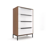 Tinge Lira Premium 4 Drawer Fabric Dresser - Engineered Wood Frame Chest Of. Fixed Price $165.63.