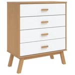 Drawer Cabinet Storage Sideboard Living Room Hallway Solid Wood Pine Vidaxl. Fixed Price $188.99.