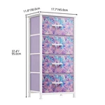 4 Dresser Fabric Chest Of Drawers Furniture Storage Organizer. Fixed Price $54.98.