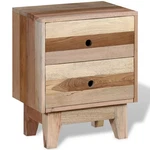 Cabinet Drawer Dresser Side End Table For Bedroom Solid Reclaimed Wood Vidaxl. Fixed Price $112.99.