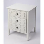 Beaumont Lane Metropolitan Living Glossy 3-DRAWER Accent Chest White. Fixed Price $253.31.