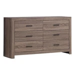 Pemberly Row Contemporary 6-DRAWER Farmhouse Wood Dresser In Barrel Oak. Fixed Price $580.30.