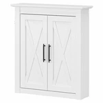 Key West Bathroom Wall Cabinet With Doors White Ash - Engineered Wood. Fixed Price $163.73.