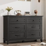 6 Dresser Wooden Chest Of Drawers Organizer For Living Bedroom. Fixed Price $162.39.