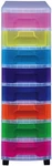 Really Useful Box Tower 8 Drawers Clear Rainbow. Fixed Price $129.11.
