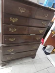 Ethan Allen Georgian Court Solid Cherry Chest On 7 Drawers 11 5225. Fixed Price $300.00.