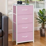 Uforic 4 Dresser Fabric Chest Of Drawers Furniture Storage Organizer. Fixed Price $55.96.