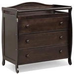 Costway 3 Drawer Baby Changing Table Infant Diaper Station Wood With Sa. Fixed Price $350.09.