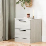 Pemberly Row Contemporary Wood 2-DRAWER Nightstand Winter Oak. Fixed Price $149.61.